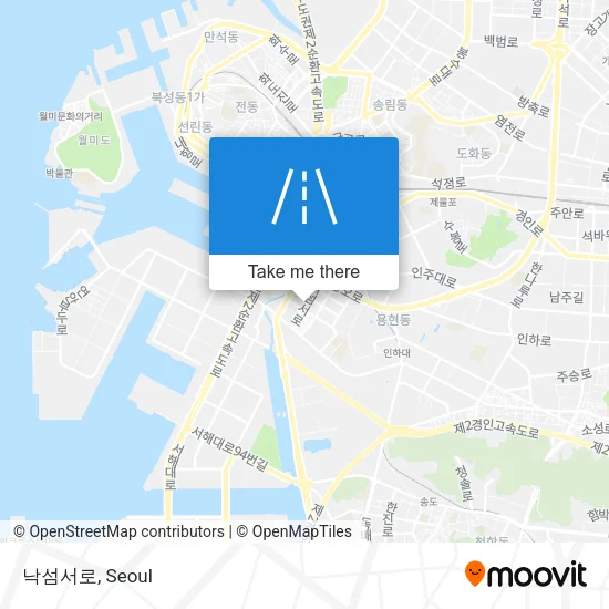 낙섬서로 map