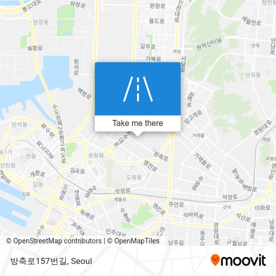 방축로157번길 map