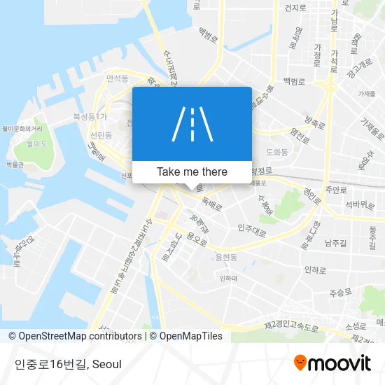 인중로16번길 map