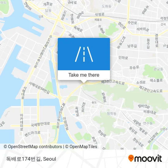 독배로174번길 map