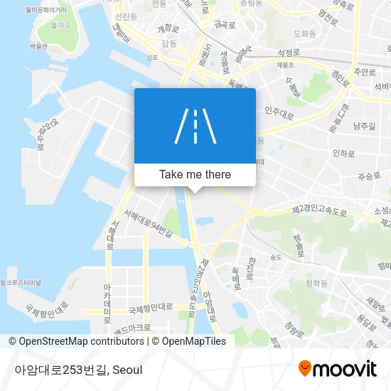 아암대로253번길 map