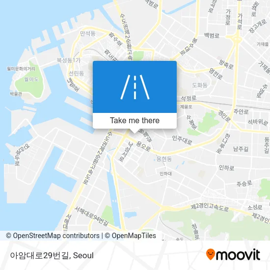 아암대로29번길 map