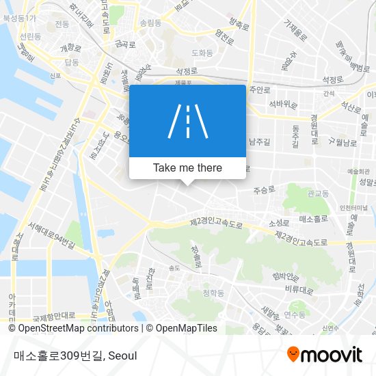 매소홀로309번길 map