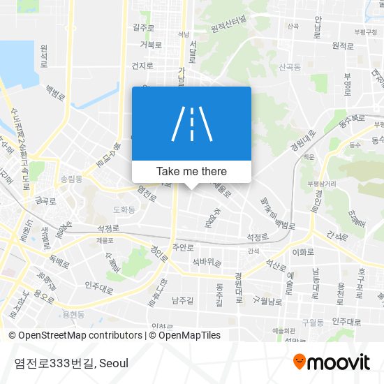 염전로333번길 map