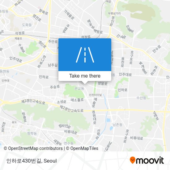 인하로430번길 map