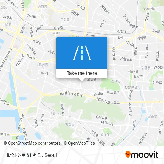 학익소로61번길 map