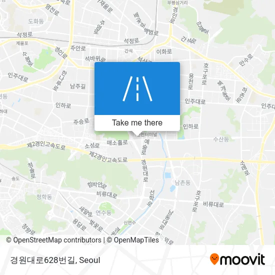 경원대로628번길 map