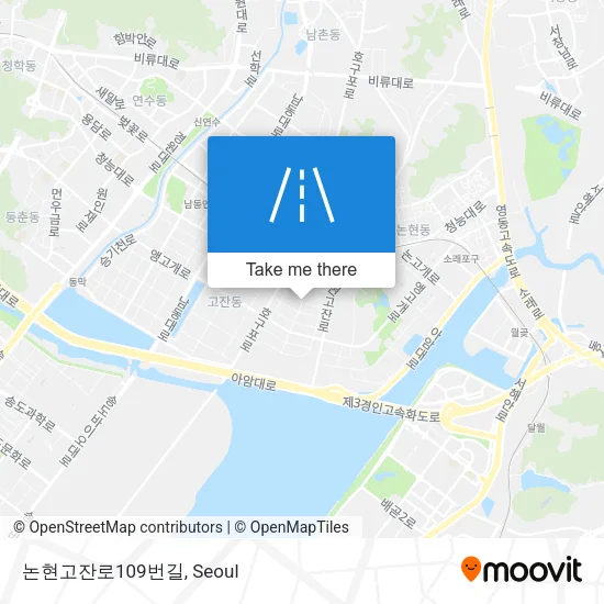 논현고잔로109번길 map