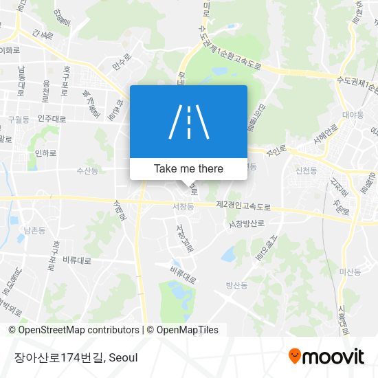 장아산로174번길 map