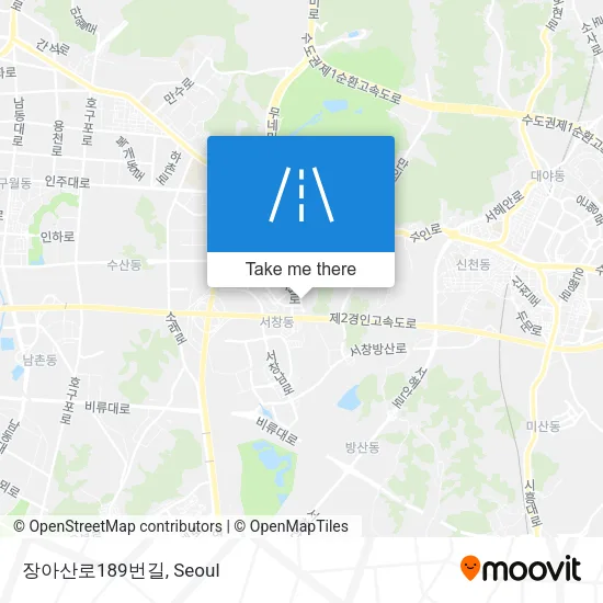 장아산로189번길 map