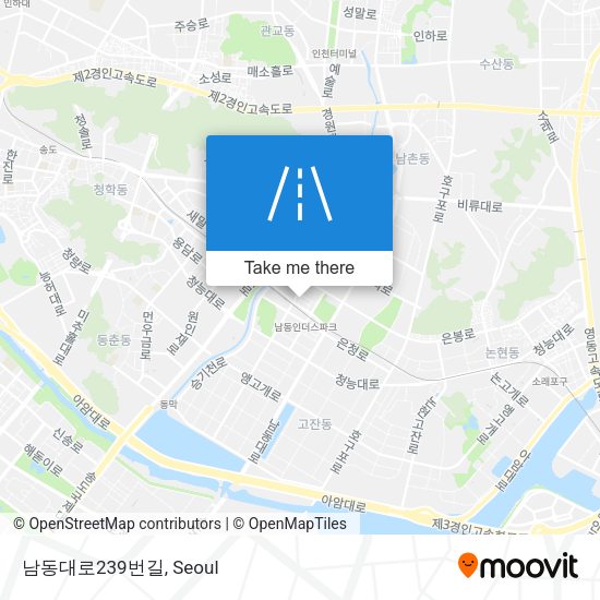 남동대로239번길 map