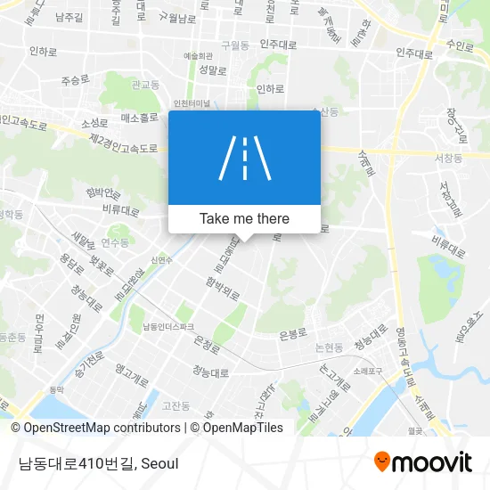 남동대로410번길 map