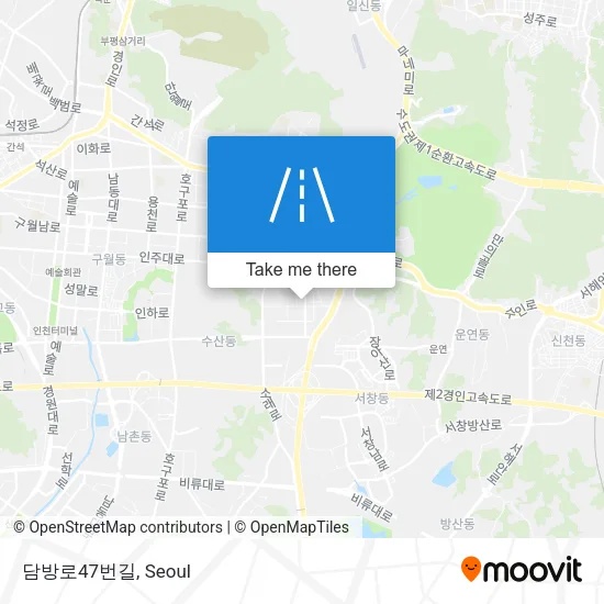 담방로47번길 map