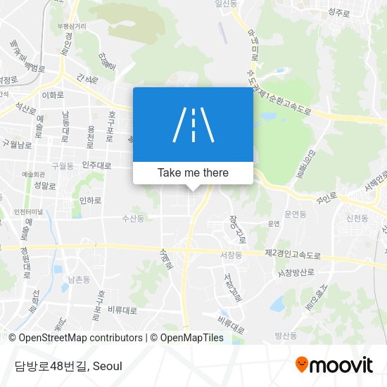 담방로48번길 map