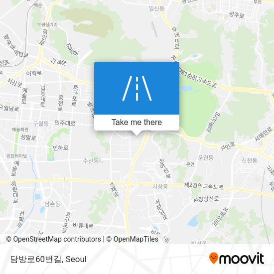 담방로60번길 map