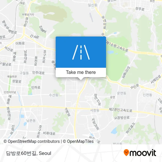담방로60번길 map
