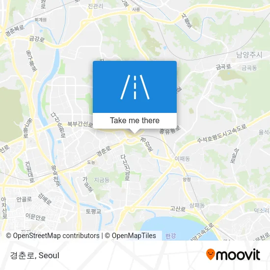 경춘로 map