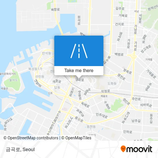 금곡로 map