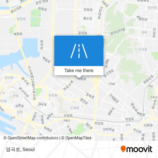 염곡로 map