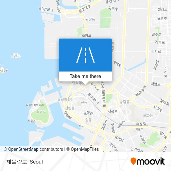 제물량로 map