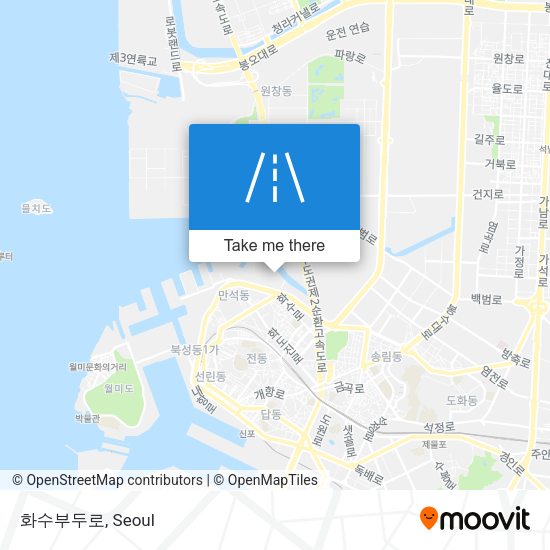 화수부두로 map