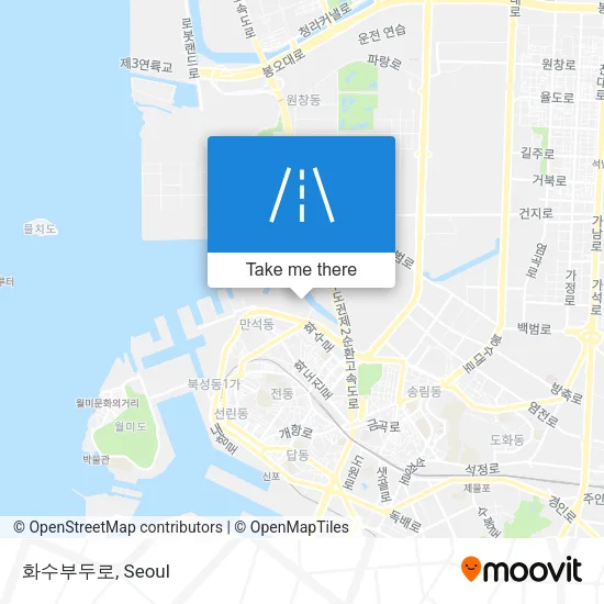 화수부두로 map