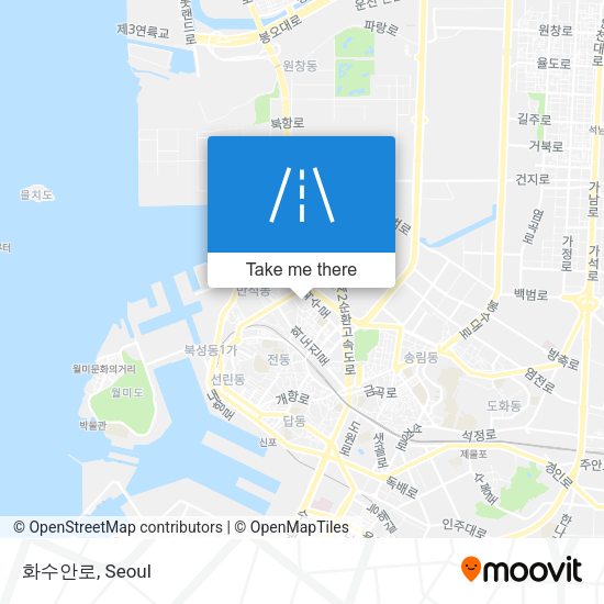 화수안로 map