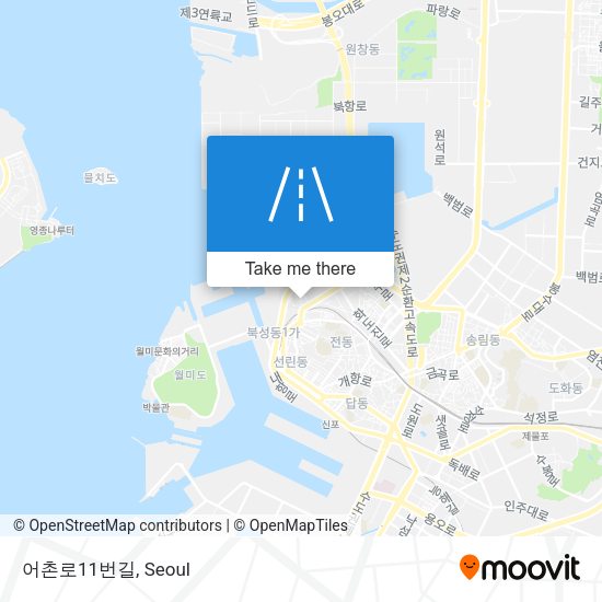 어촌로11번길 map
