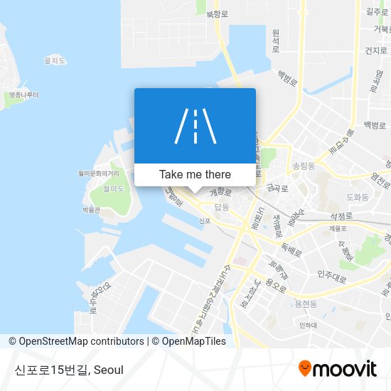 신포로15번길 map