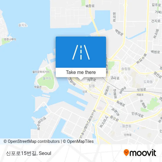 신포로15번길 map