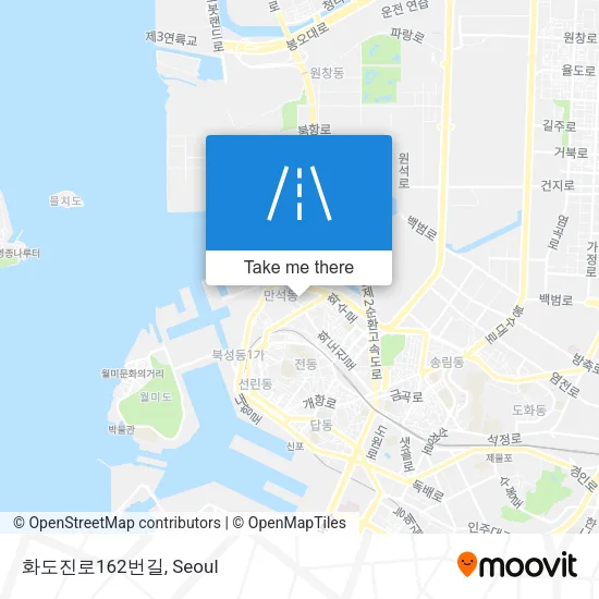 화도진로162번길 map
