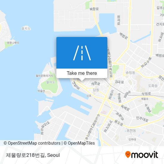 제물량로218번길 map