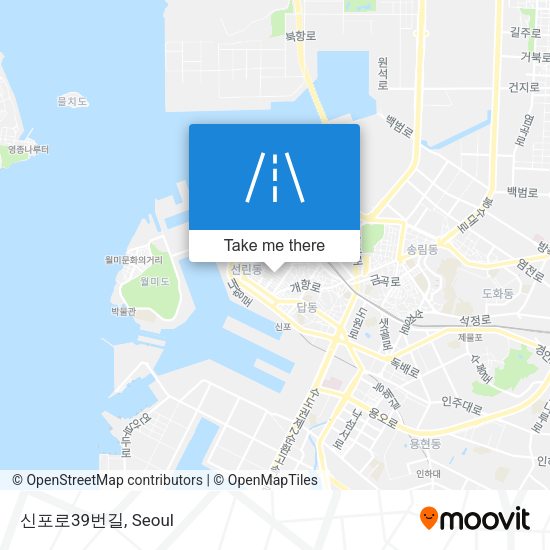 신포로39번길 map