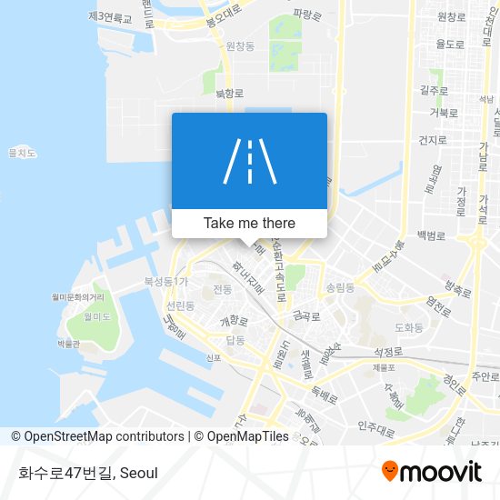 화수로47번길 map
