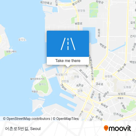 어촌로5번길 map