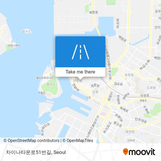 차이나타운로51번길 map