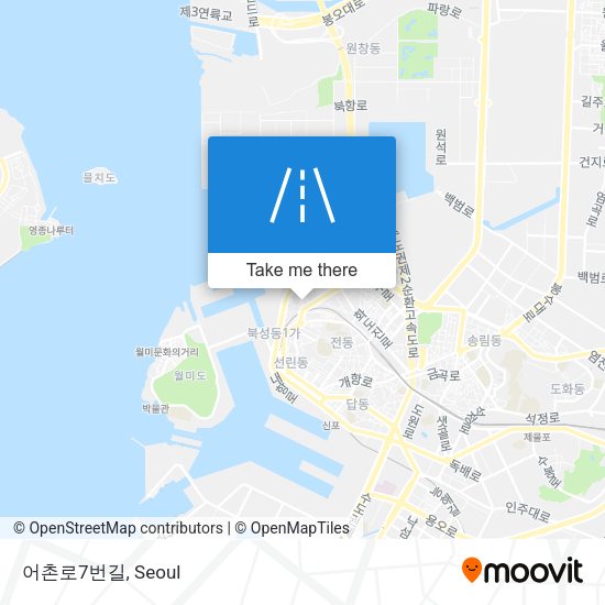 어촌로7번길 map