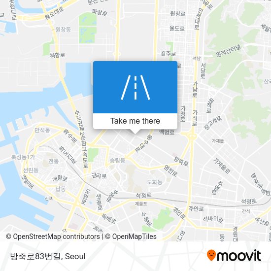 방축로83번길 map