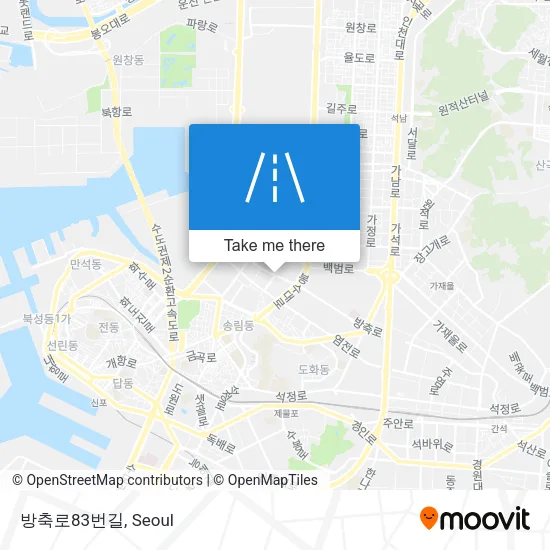 방축로83번길 map