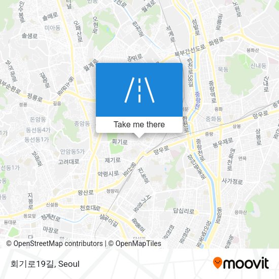 회기로19길 map