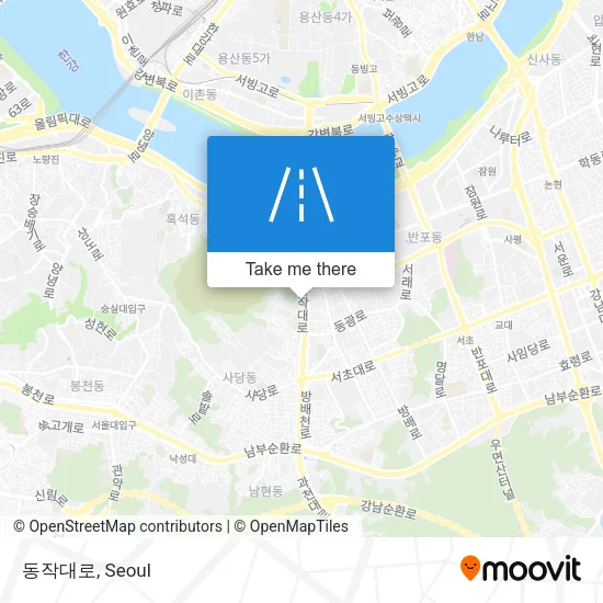 동작대로 map