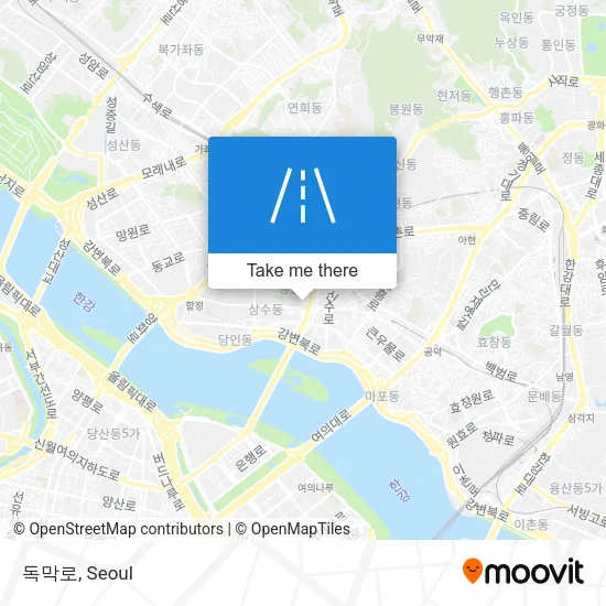 독막로 map