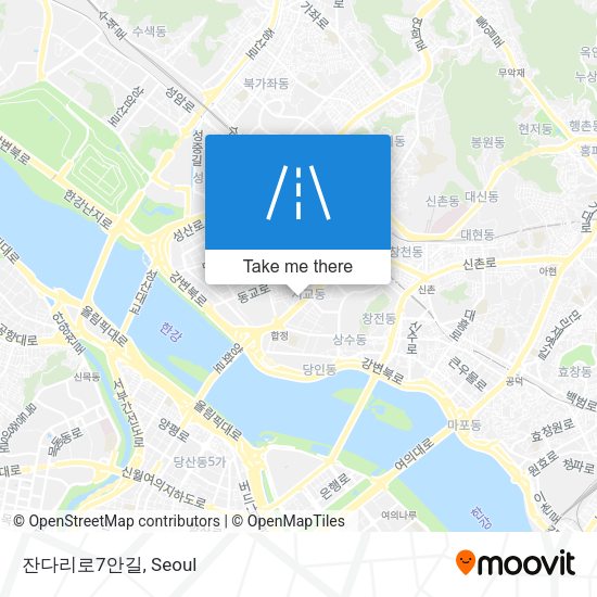 잔다리로7안길 map