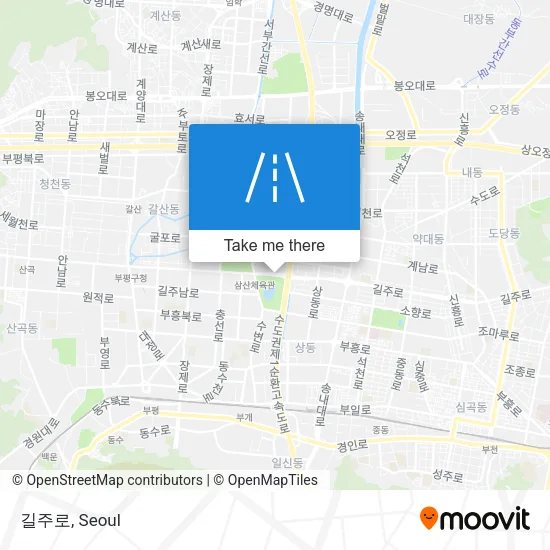 길주로 map