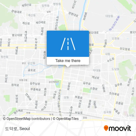 도약로 map