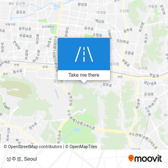 성주로 map