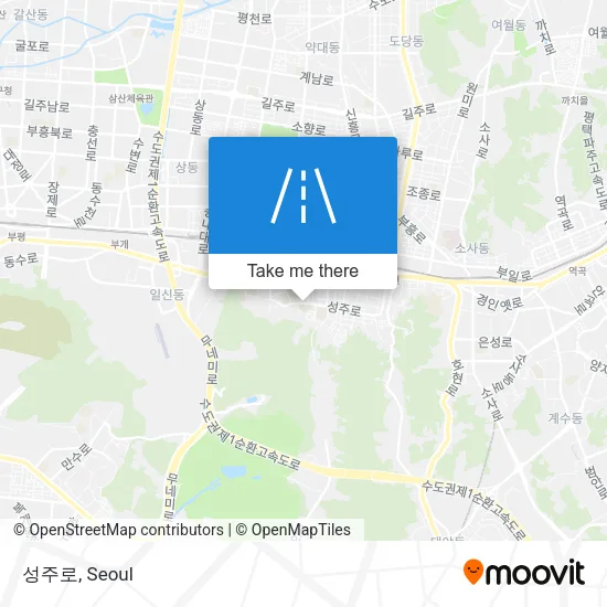 성주로 map