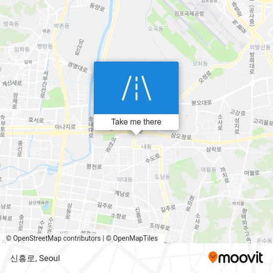 신흥로 map