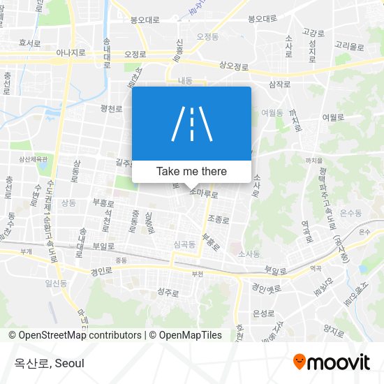 옥산로 map