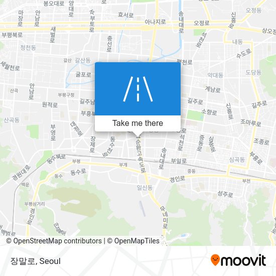 장말로 map